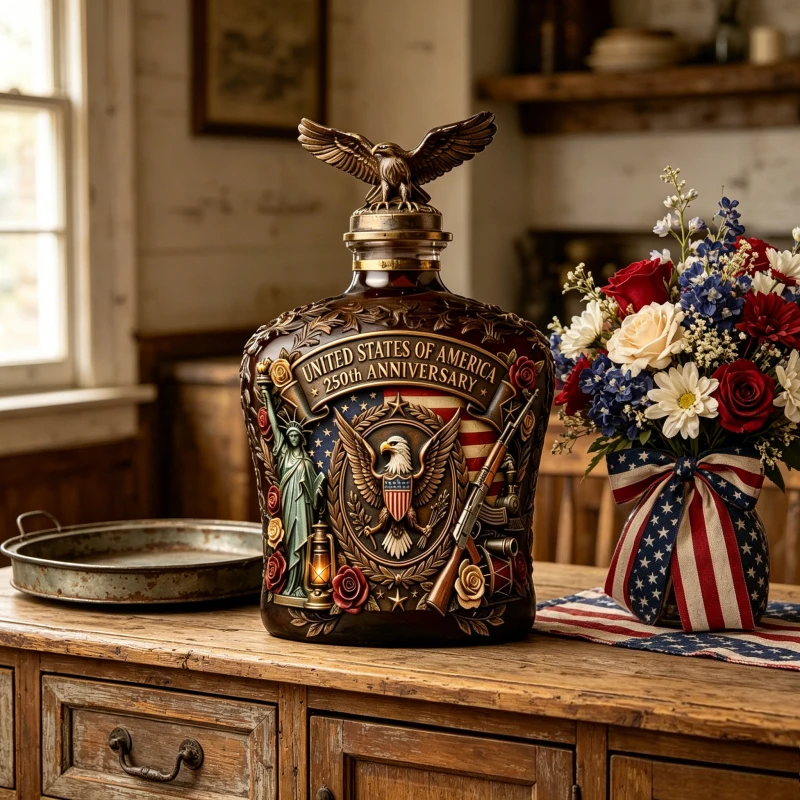 Vintage American Freedom Eagle - Vintage Collectible Liquor Bottles recension och pris