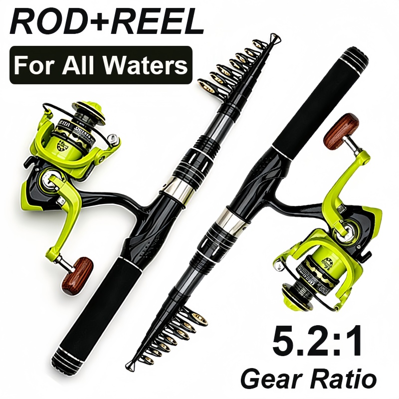 Spinning Fishing Rod and Reel  - Developing Tank Reel recension och pris