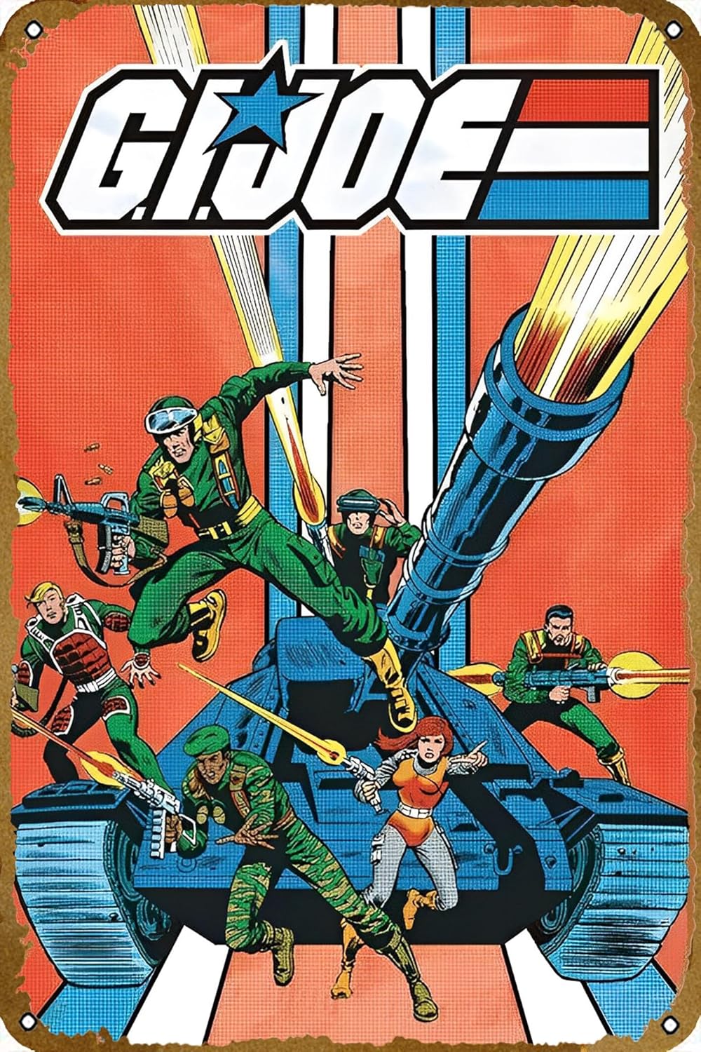 Gi Joe – Tank – Poster Vintage - Vintage Collectible Posters recension och pris