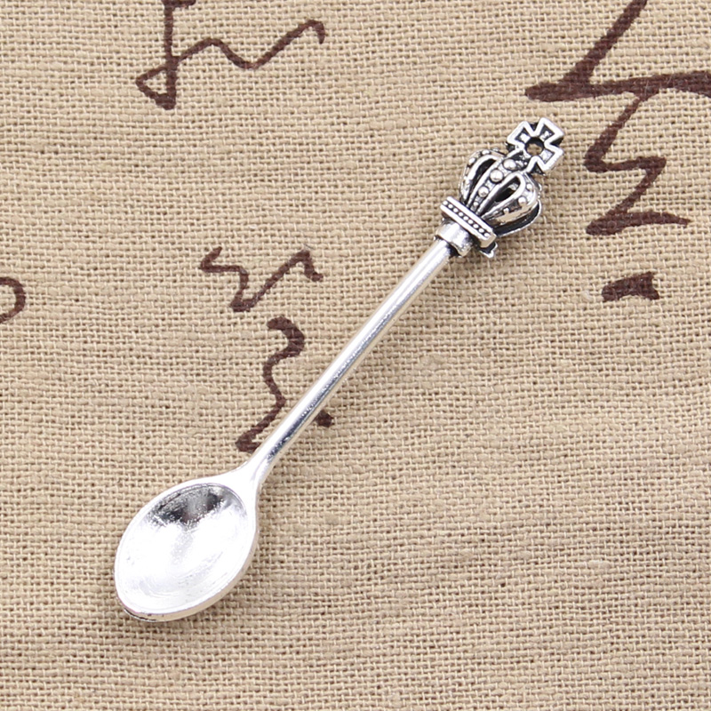 8pcs Charms Kitchen Spoon Crow - Vintage Collectible Spoons recension och pris