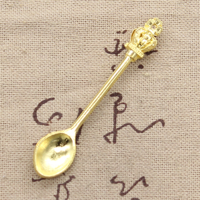 8pcs Charms Kitchen Spoon Crow - Vintage Collectible Spoons recension och pris