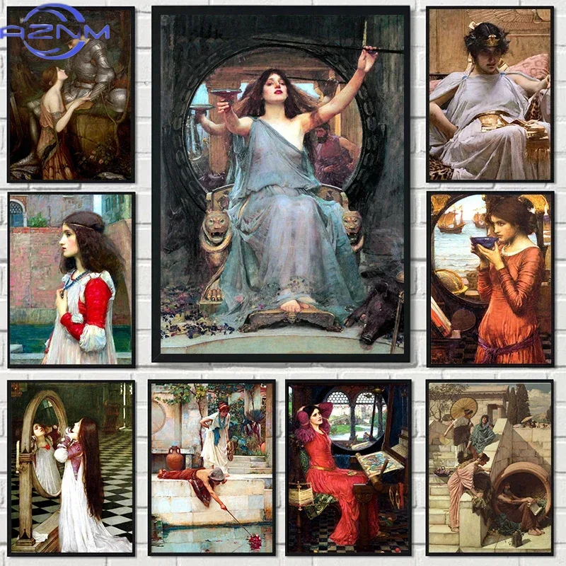Canvas Painting Wall Art Pictu - Vintage Collectible Posters recension och pris