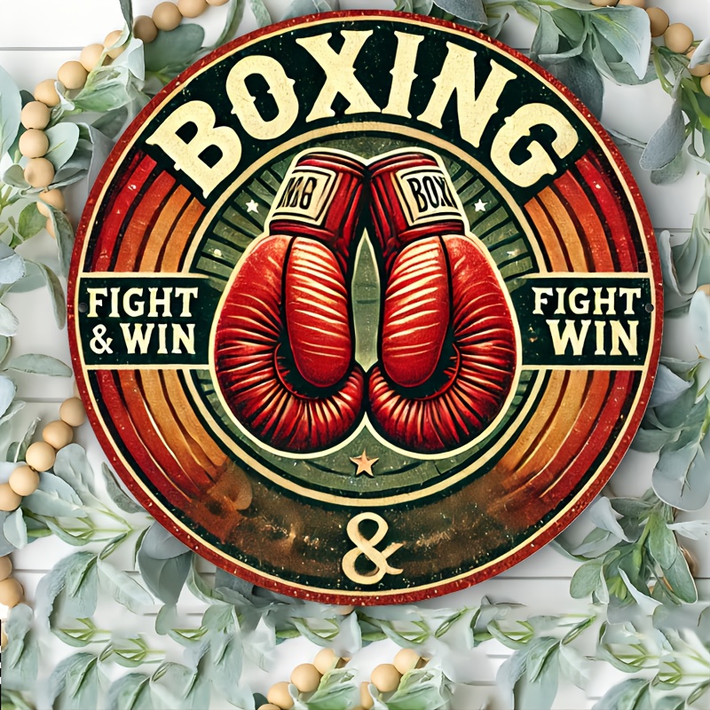 Room Decor 1pc Retro Boxing Gy - Vintage Collectible Plates recension och pris