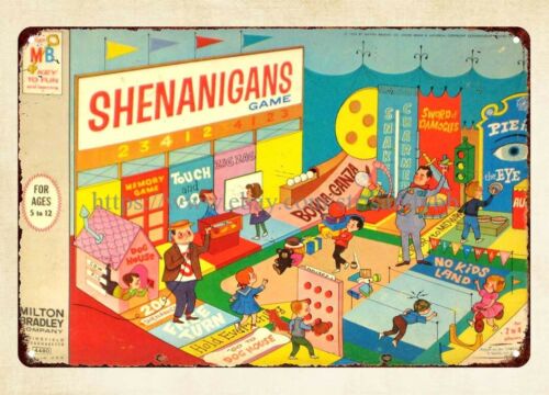 Shenanigans Board Game 1964 me - Vintage Collectibles Store recension och pris
