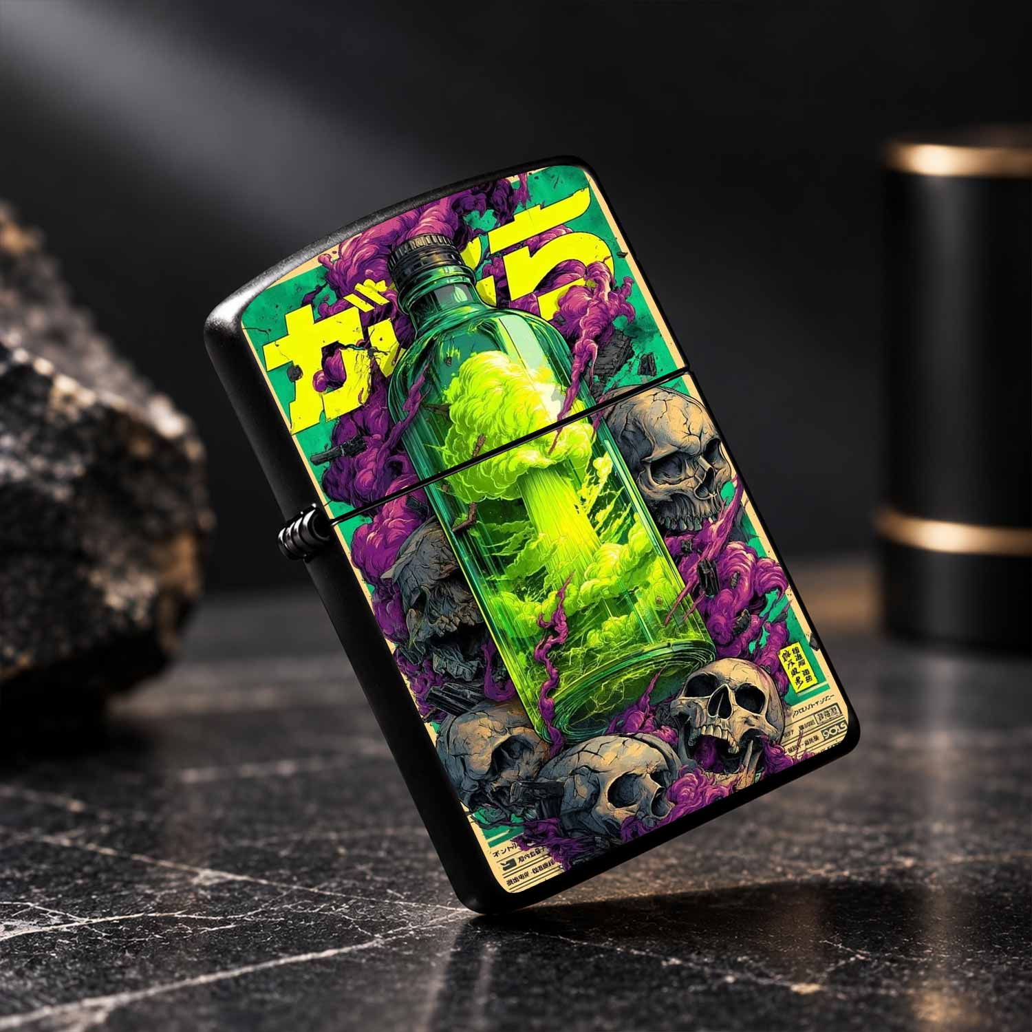 Retro Cyber Lighter Creative M - Vintage Collectible Bottles recension och pris
