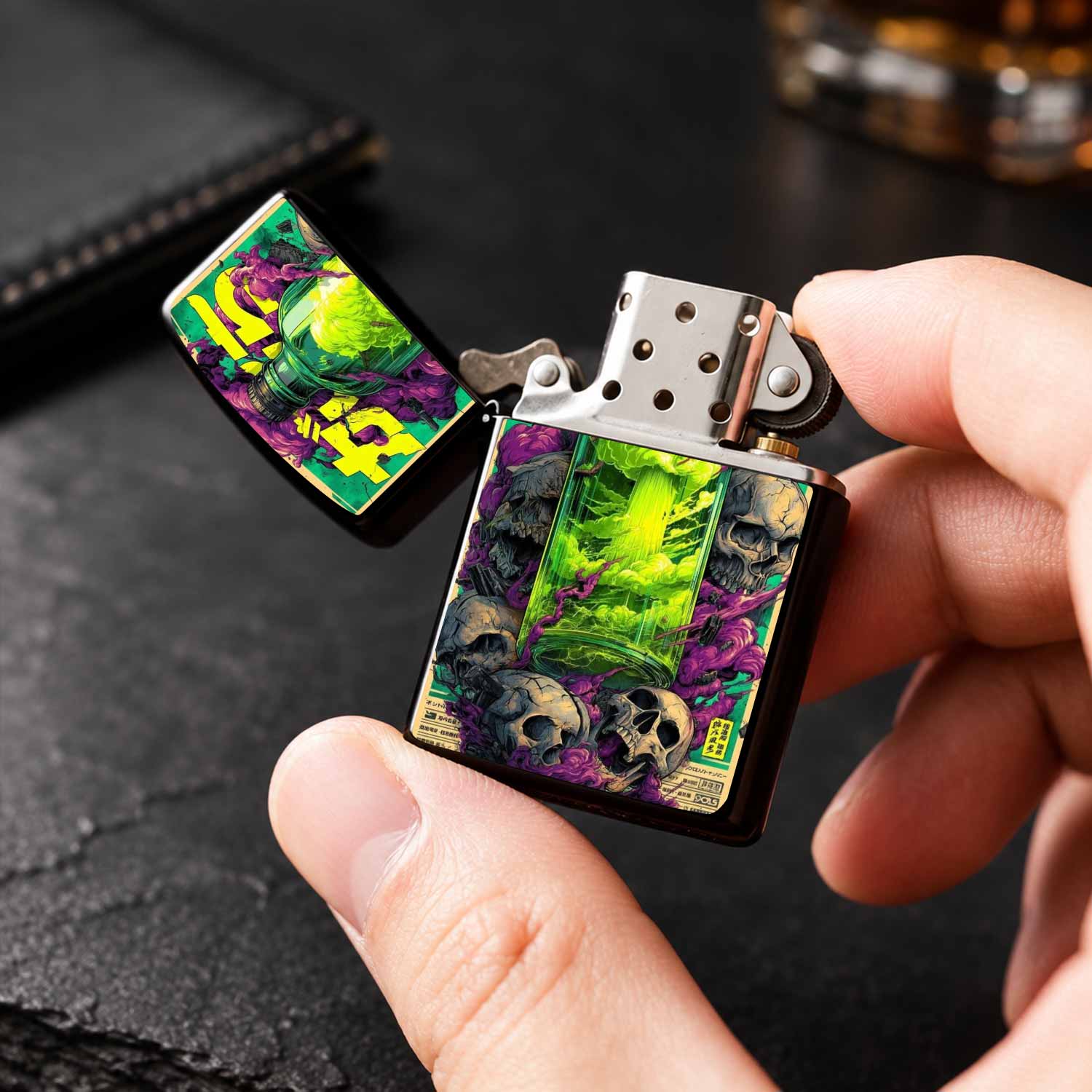Retro Cyber Lighter Creative M - Vintage Collectible Bottles recension och pris