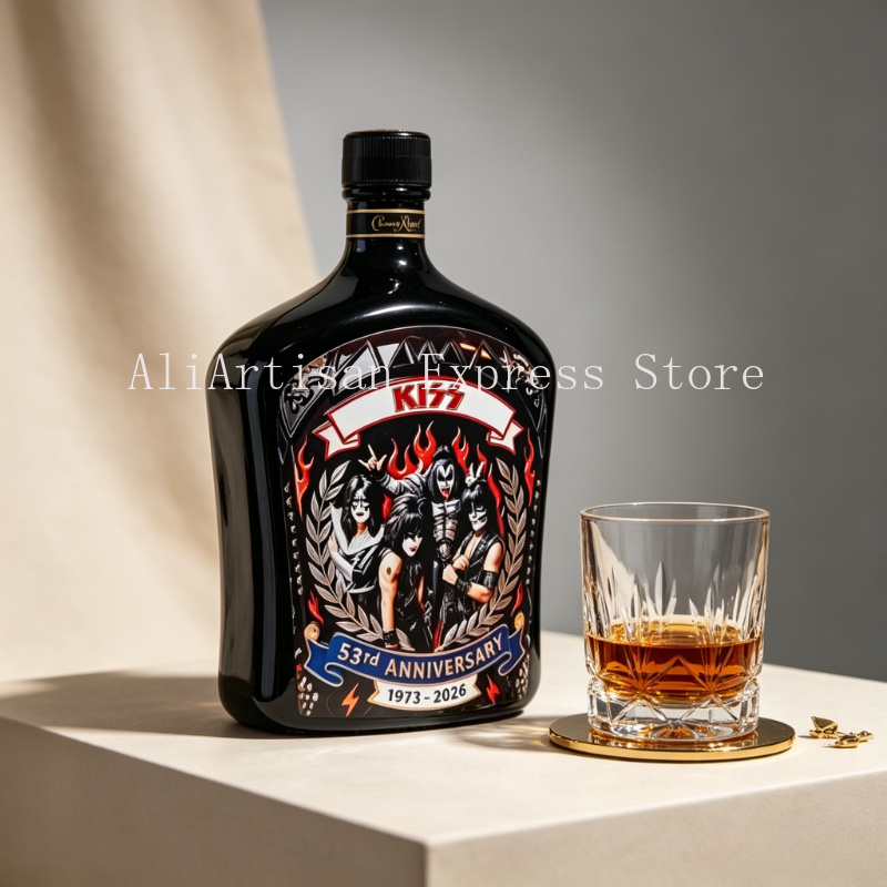 Rock‑Music Inspired Whiskey De - Vintage Collectible Liquor Bottles recension och pris