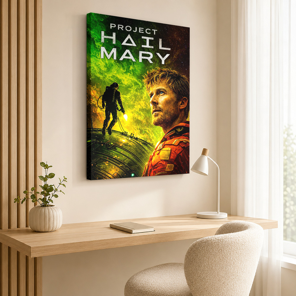Project Hail Mary Movie Canvas - Vintage Collectible Posters recension och pris
