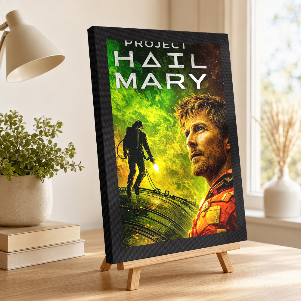 Project Hail Mary Movie Canvas - Vintage Collectible Posters recension och pris