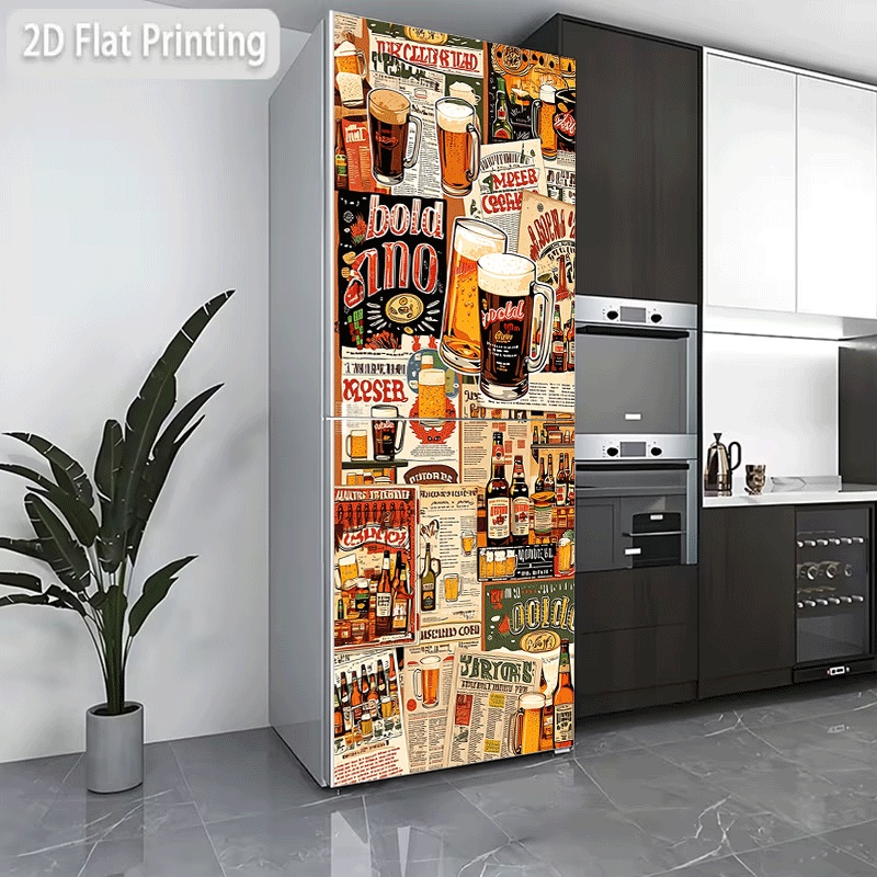 Refrigerator Sticker  Refriger - Vintage Collectible Posters recension och pris