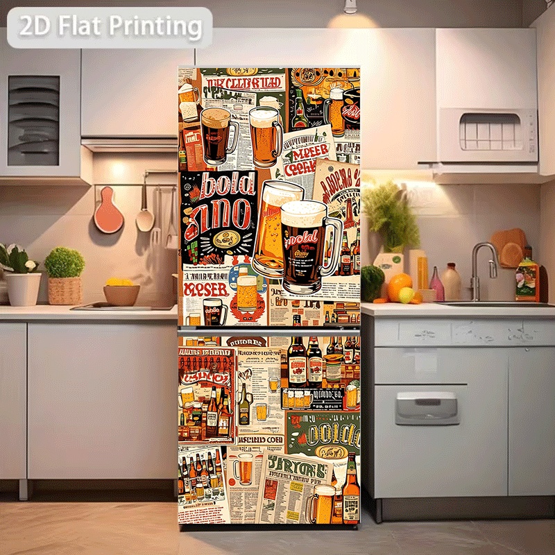 Refrigerator Sticker  Refriger - Vintage Collectible Posters recension och pris