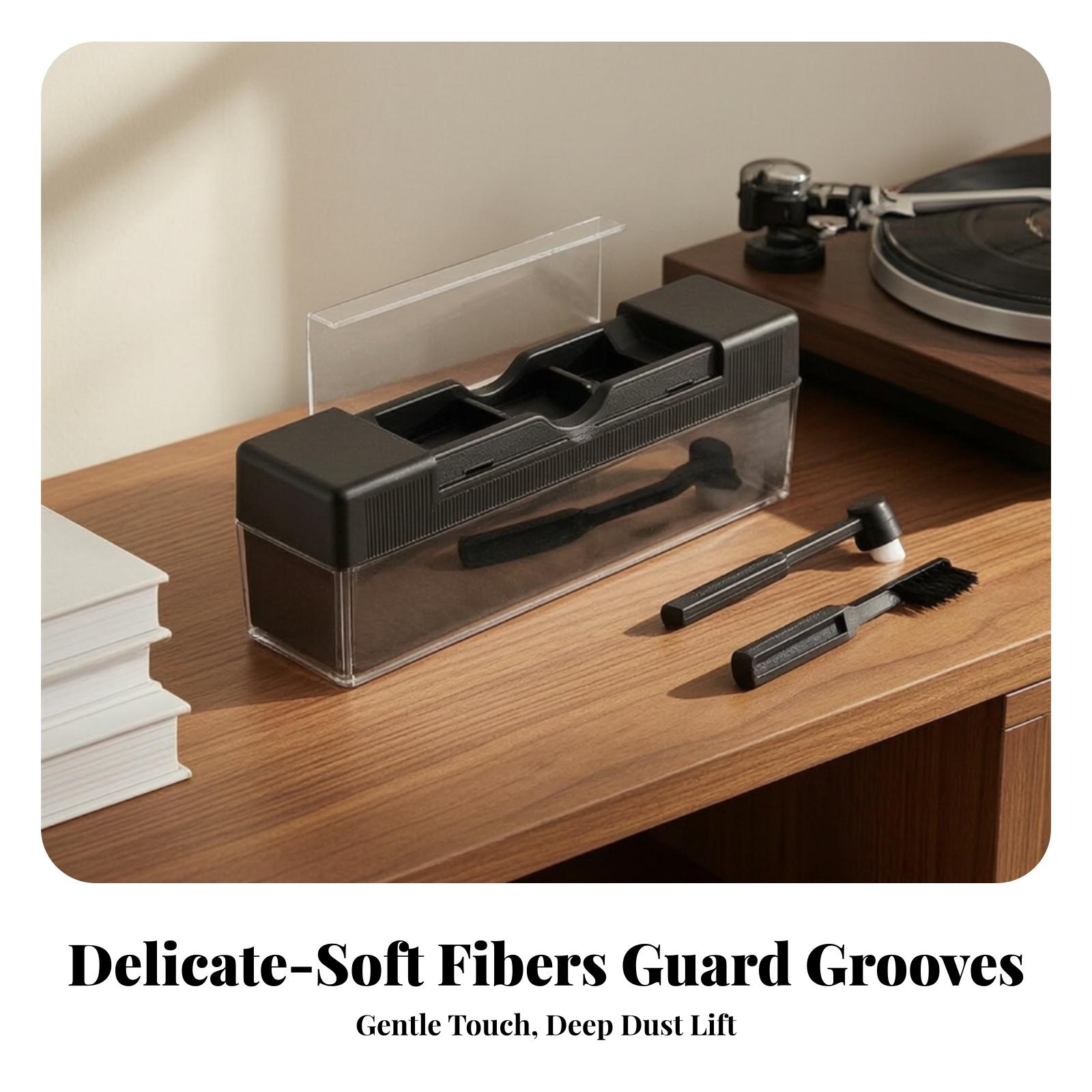 Plastic Record Cleaning Brush  - Vinyl Record Cleaner recension och pris
