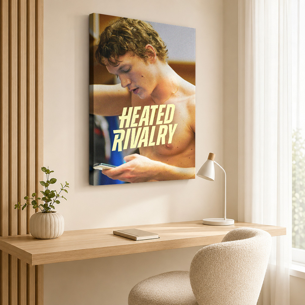 Heated Rivalry Movie Canvas Pa - Vintage Collectible Posters recension och pris
